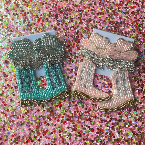 Sparkling Barbie Disco Ball Earrings 🪩💖⚡️🤠 - Picture 3 of 3